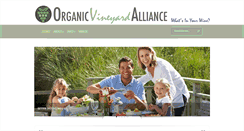 Desktop Screenshot of organicvineyardalliance.com